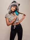 Grey Wolf Half Hood on Female
