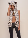 Female Wearing White Tiger Collectors SpiritHood 