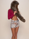 Siberian Brown Bear Collector Edition Hooded Faux Fur