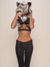 White Tiger Collectors SpiritHood on Female Model