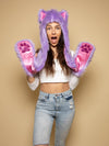 Whimsical Wolf Limited Edition SpiritHood on Female Model