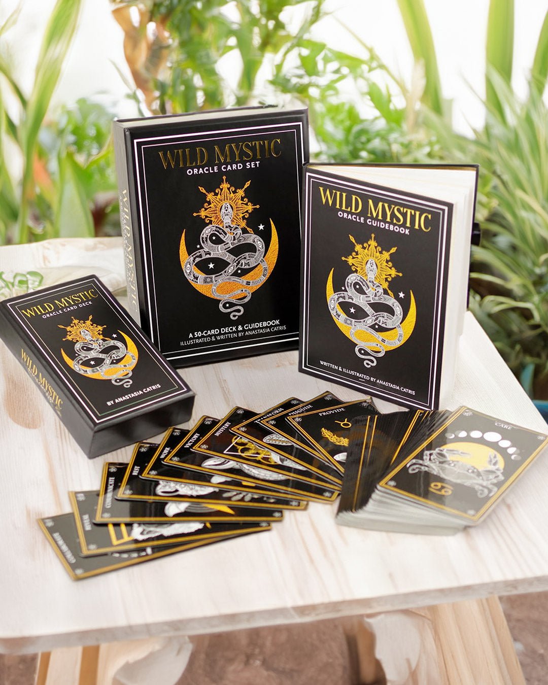 Wild Mystic Oracle Card Deck - Animal Cards - SpiritHoods Wild Mystic Oracle Card Deck - Animal Cards - SpiritHoods