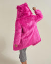 Lipstick Wolf Classic Collector Edition Faux Fur Coat | Women's