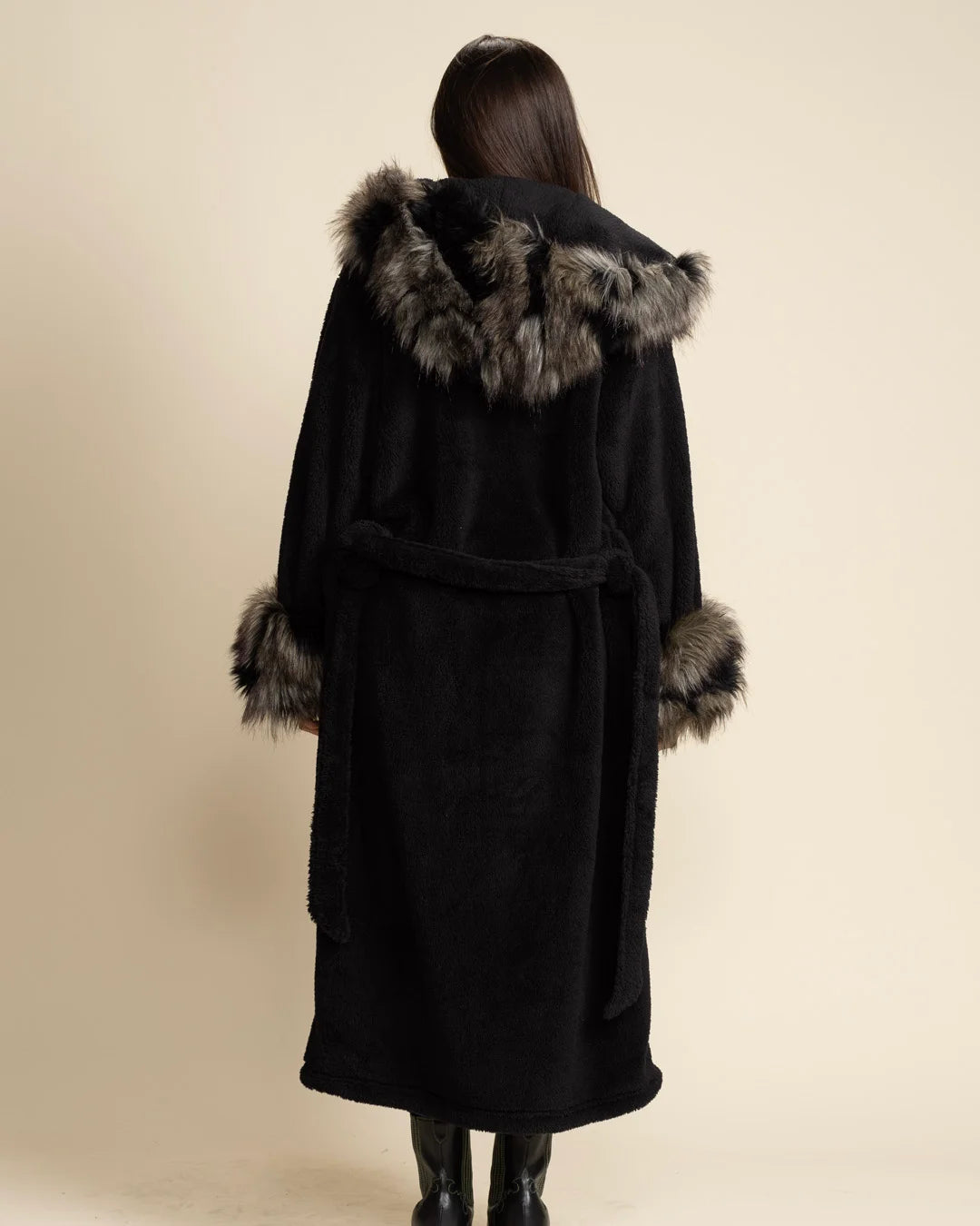 Hooded Women's Luxury Robe | Hyena
