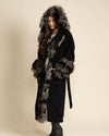 Hooded Women's Luxury Robe | Hyena