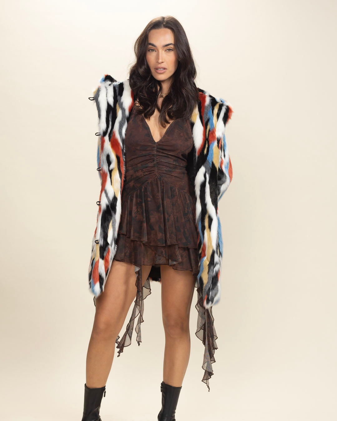 Lucky Rabbit Hooded Limited Edition Faux Fur Coat | Women's - SpiritHoods