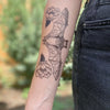 Bat Temporary Tattoo