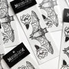 Bat Temporary Tattoo
