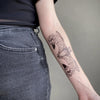 Bat Temporary Tattoo
