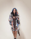 Hooded Women's Faux Fur Coat | Lucky Rabbit