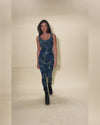Women's Full Bodysuit Sleeveless | Green Sea Turtle