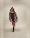 Women's Faux Fur Coat | Sinai Leopard