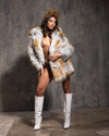 Classic Women's Faux Fur Coat | Arctic Fox
