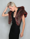 Woman Wearing Phoenix Shawl Collector Edition