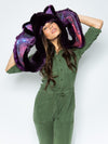 Exterior and Interior View of Midnight Wolf Galaxy Limited Edition SpiritHood 