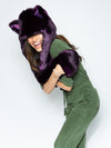 Woman Wearing Midnight Wolf Galaxy Limited Edition SpiritHood 