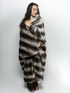 Faux Fur Chinchilla Italy Throw 