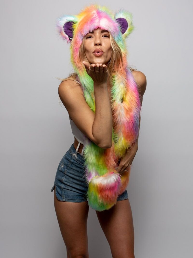 Rainbow LE Candy Bear SpiritHood on Female