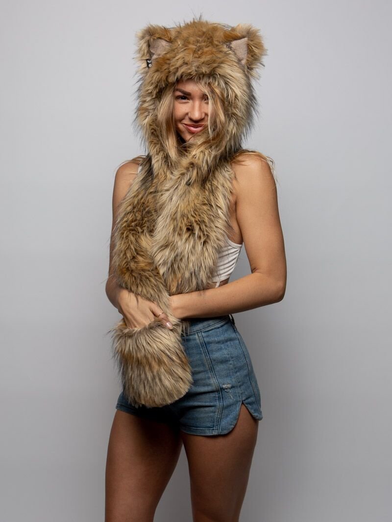 Limited Edition Golden Jackal SpiritHood on Female
