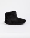 Black Panther Faux Fur Slipper Bootie