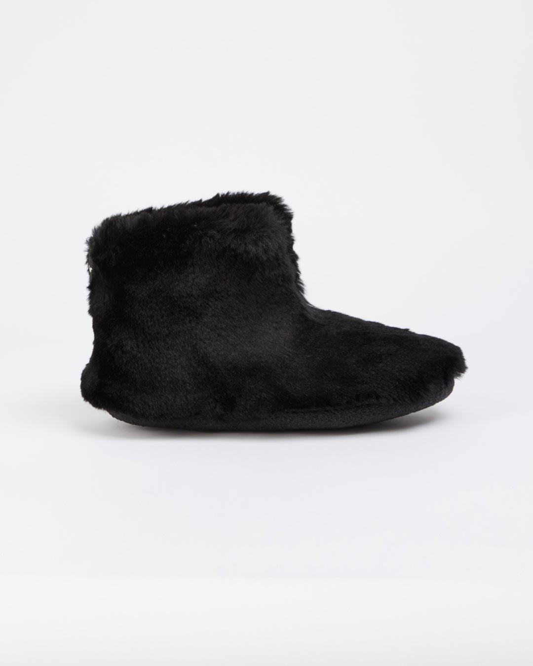 Black Panther Faux Fur Slipper Bootie