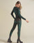 Emerald Tiger Burnout Velvet Full Bodysuit | Women's