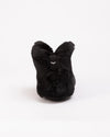 Black Panther Faux Fur Slipper Bootie