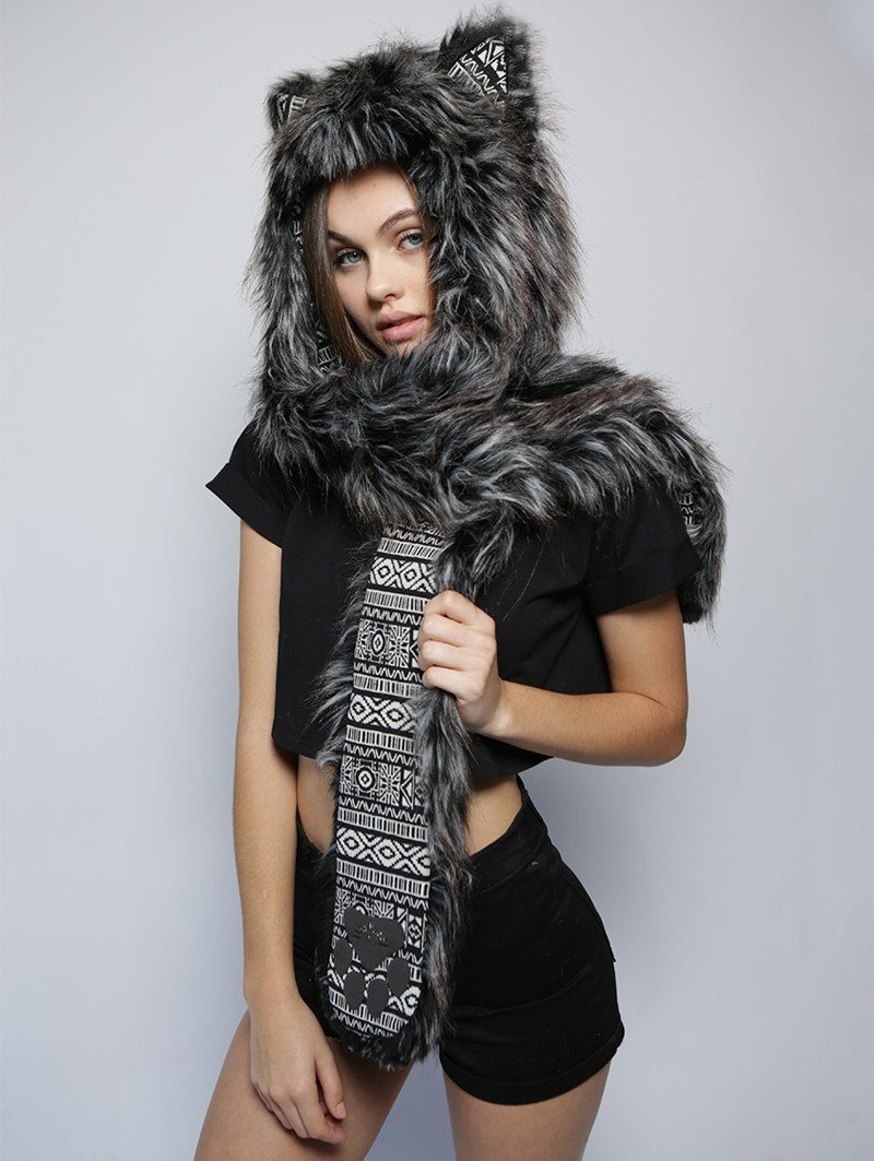 Limited Edition Night Fox Faux Fur with Hood