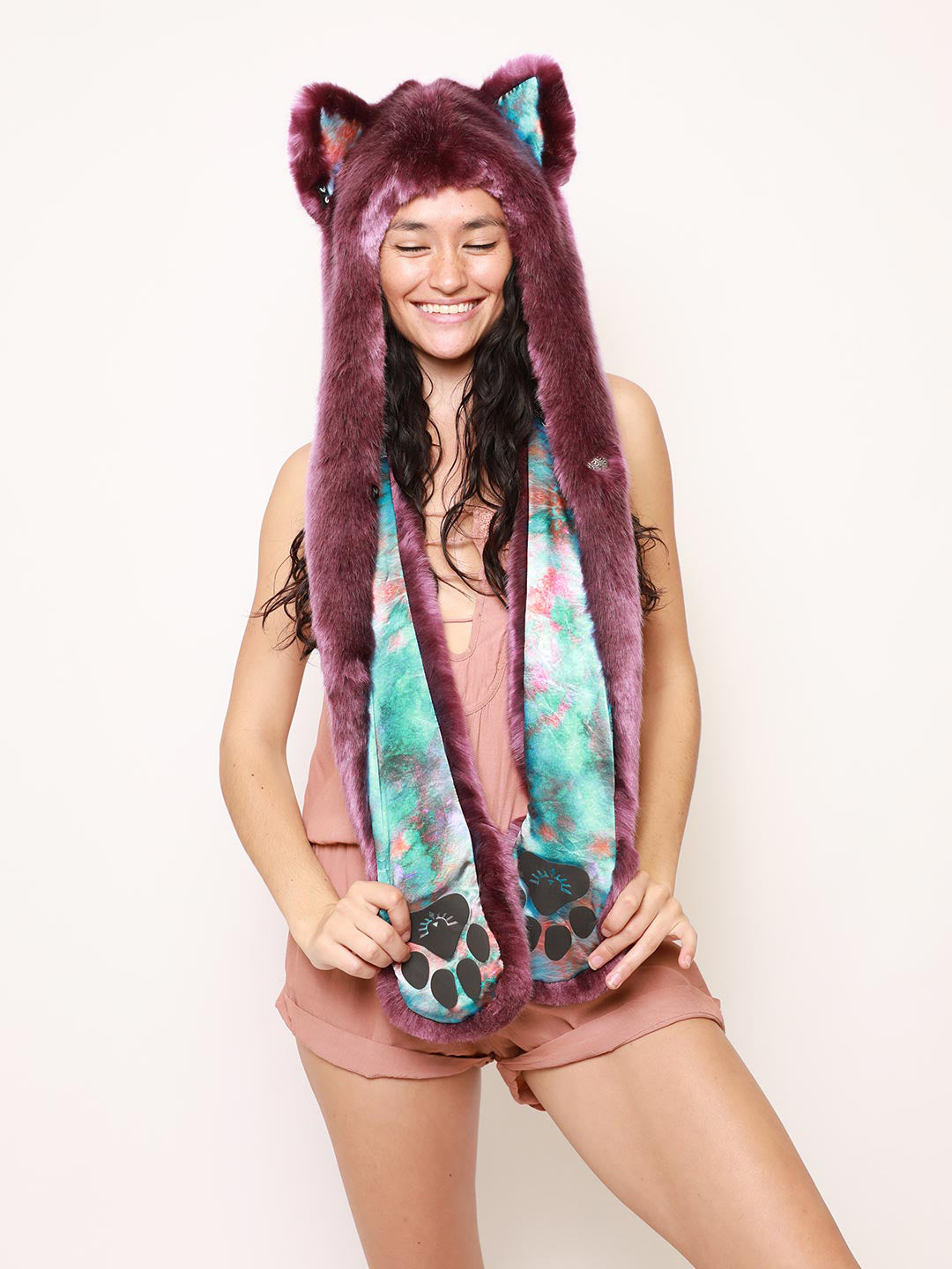 Lavender Wolf Collector Edition SpiritHood on Female