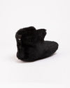 Black Panther Faux Fur Slipper Bootie