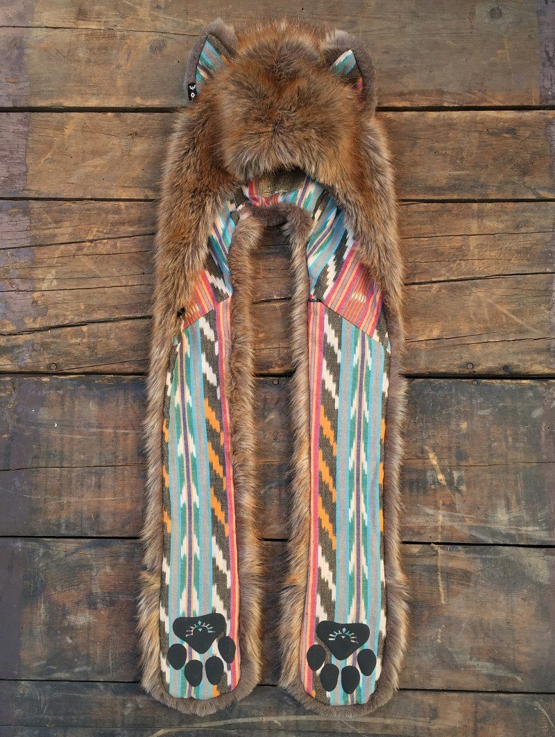 Limited Edition Coyote Faux Fur SpiritHood