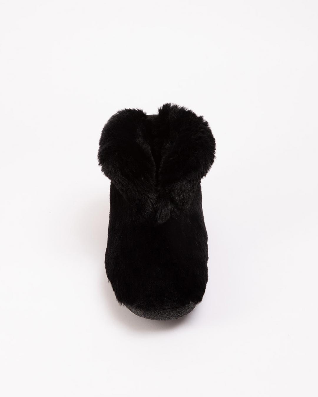 Black Panther Faux Fur Slipper Bootie