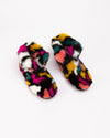 Butterfly Faux Fur Slipper Bootie