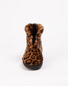 Jaguar Faux Fur Slipper Bootie