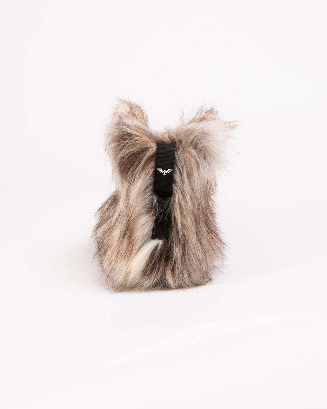 Tundra Wolf Faux Fur Slipper Bootie
