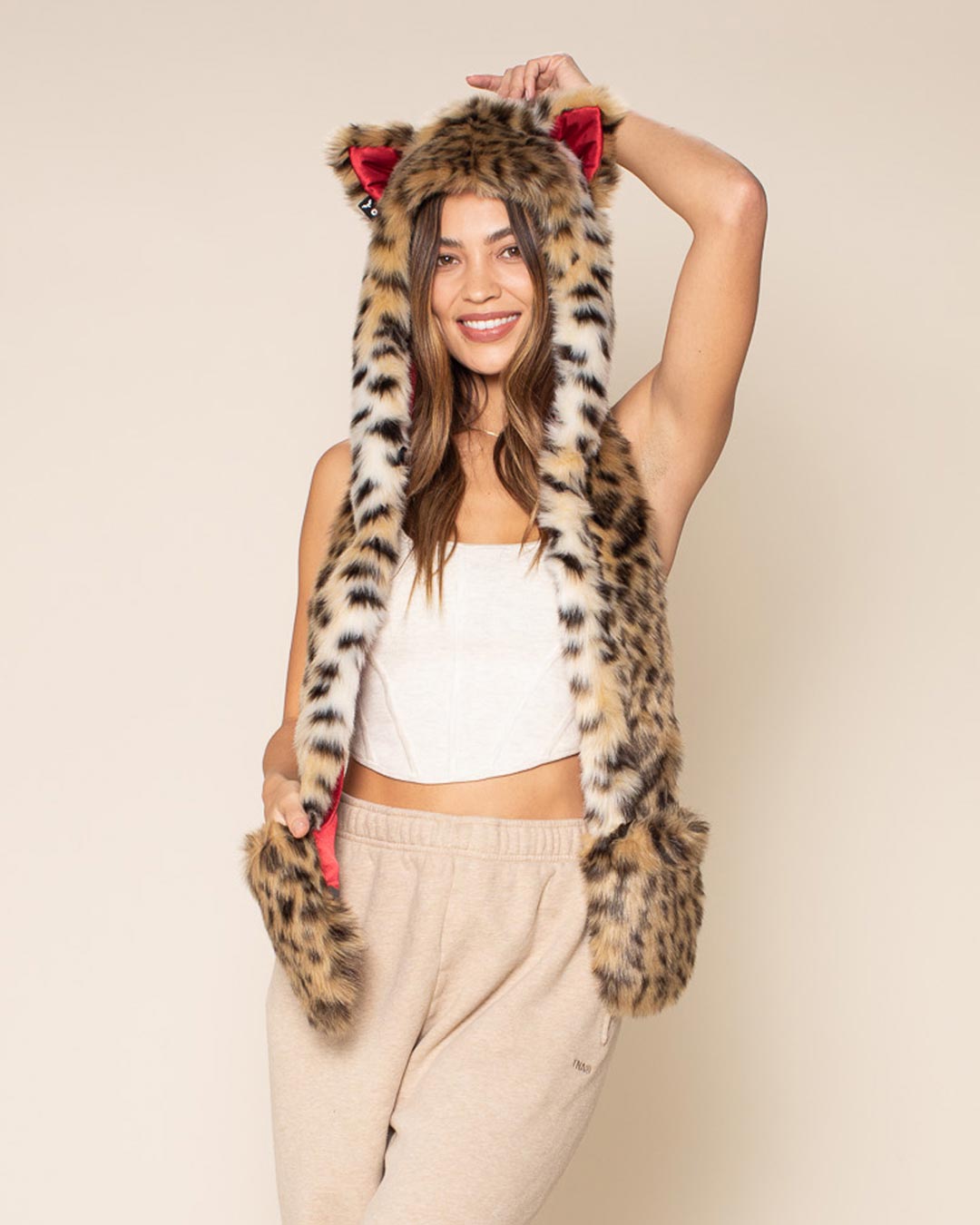 Cheetah Collector Edition Faux Fur Hood | Women&#39;s