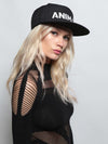 LED Animal Snapback in Black and White