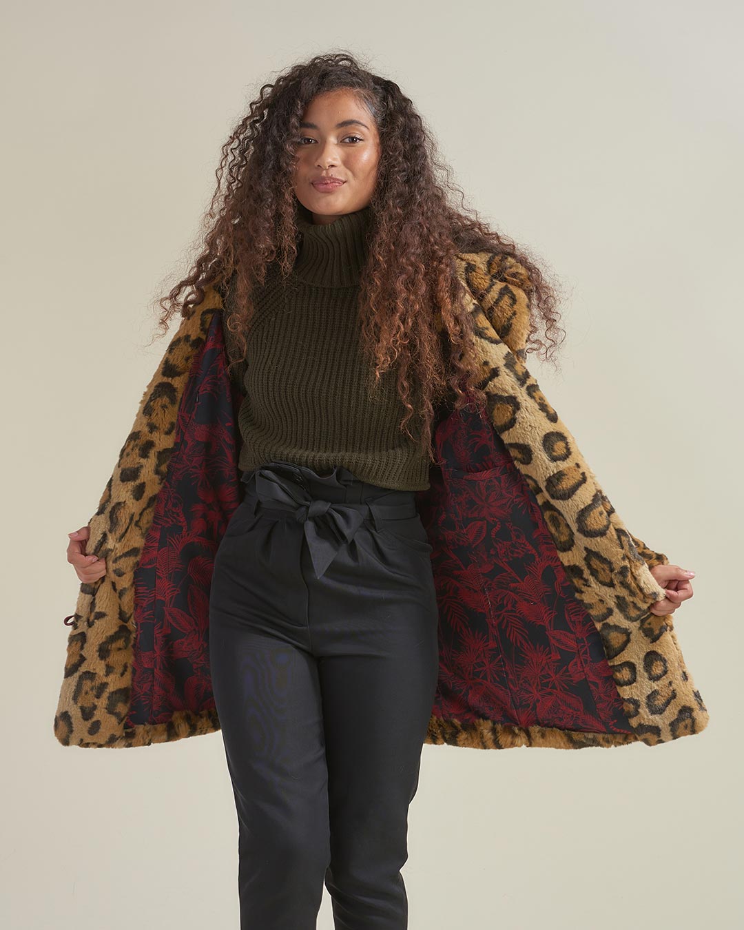 Jaguar Luxe Classic Faux Fur Coat | Women's