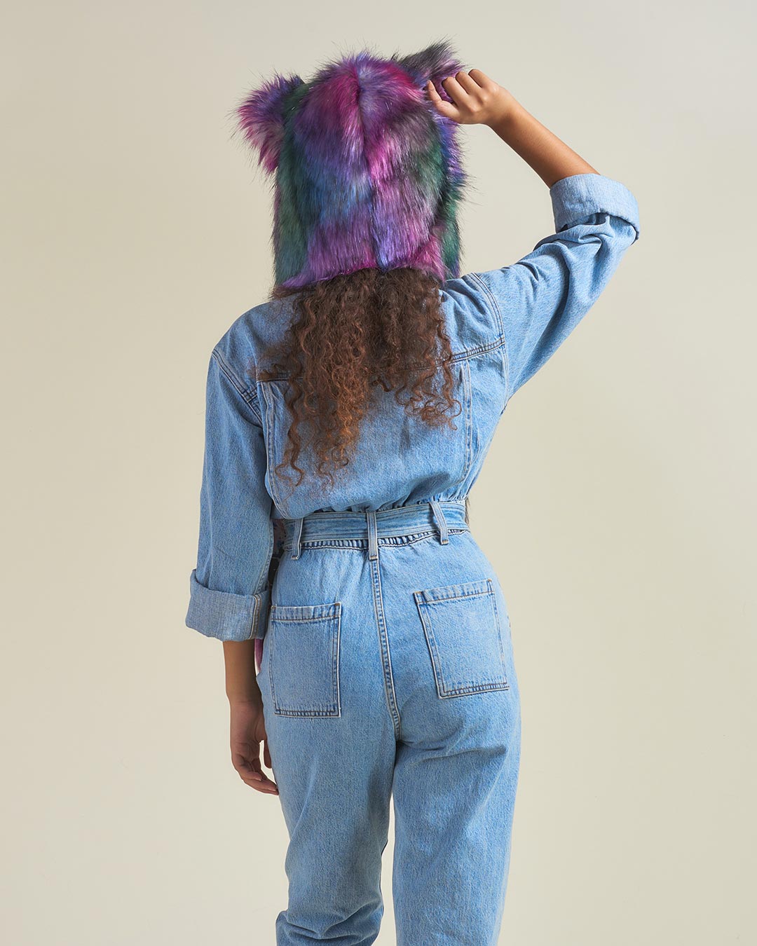 Artist Edition Lora Zombie Catzilla Faux Fur Hood | Women's - SpiritHoods