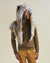Man wearing Arctic Fox Collector Edition Faux Fur Shawl, front view 5