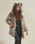 Clouded Leopard Classic Faux Fur Coat | Women's - SpiritHoods