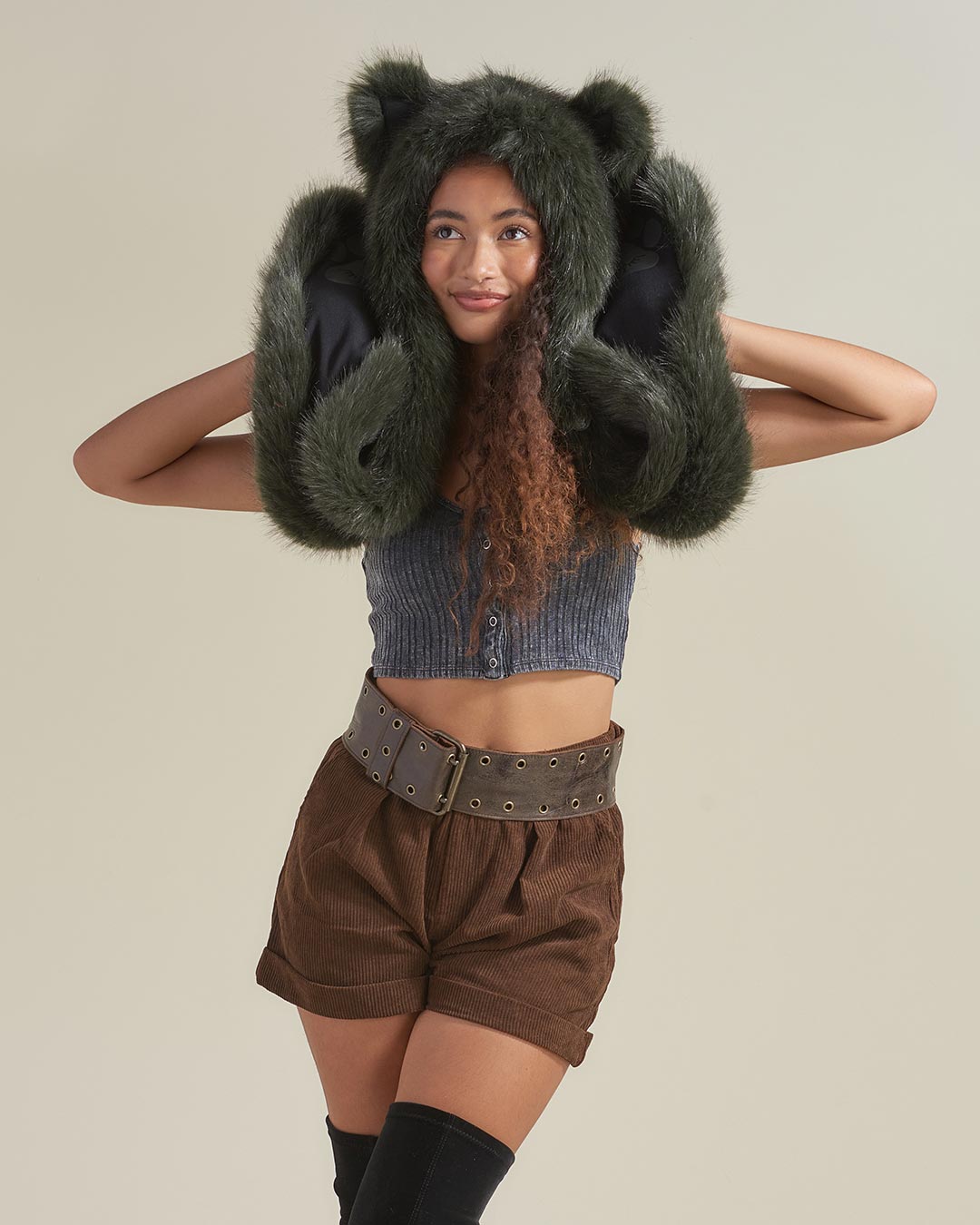 Forest Wolf Luxe Collector Edition Faux Fur Hood | Women&#39;s