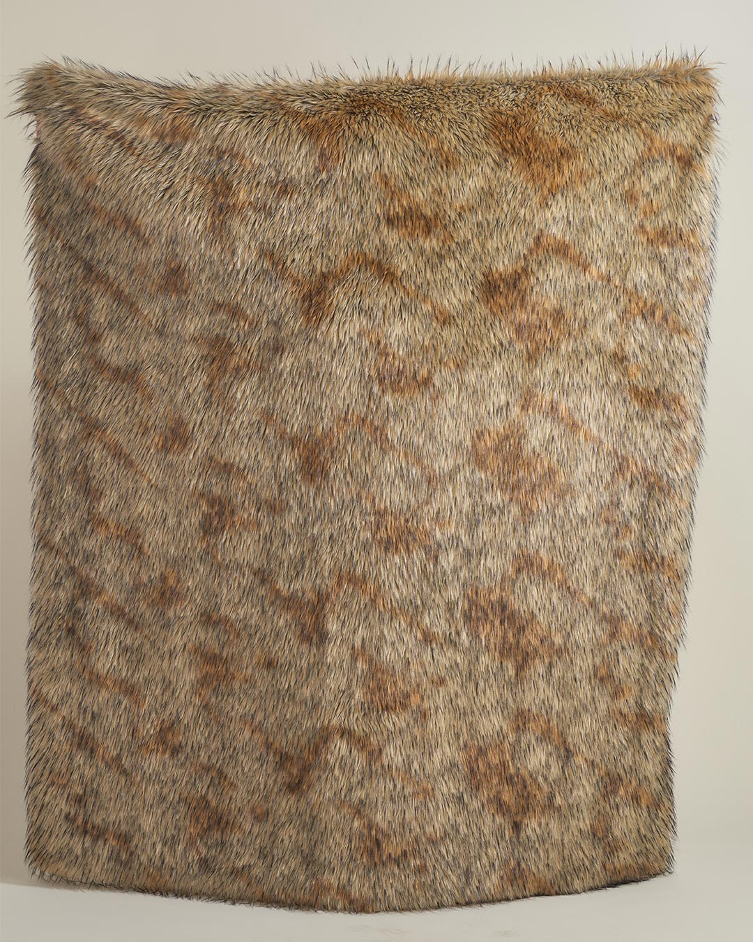 Fur Side of Golden Jackal Collector Edition Faux Fur Throw