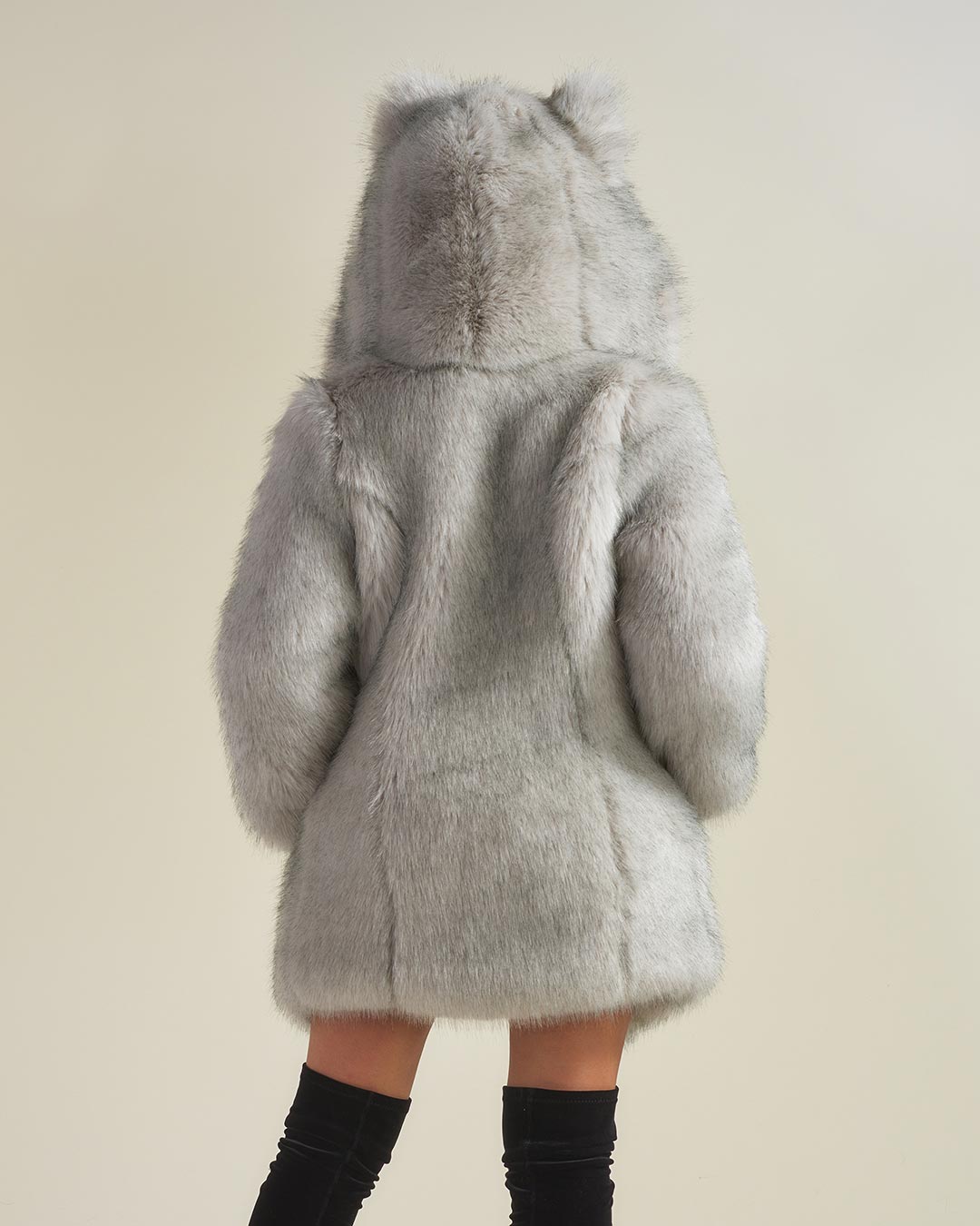 Arctic Wolf Luxe Classic Faux Fur Coat | Women&#39;s - SpiritHoods