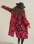 Pink Panther Calf Length Faux Fur Coat | Women's - SpiritHoods