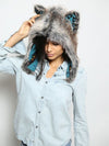 Exterior and Interior View of Grey Wolf Half Hood 