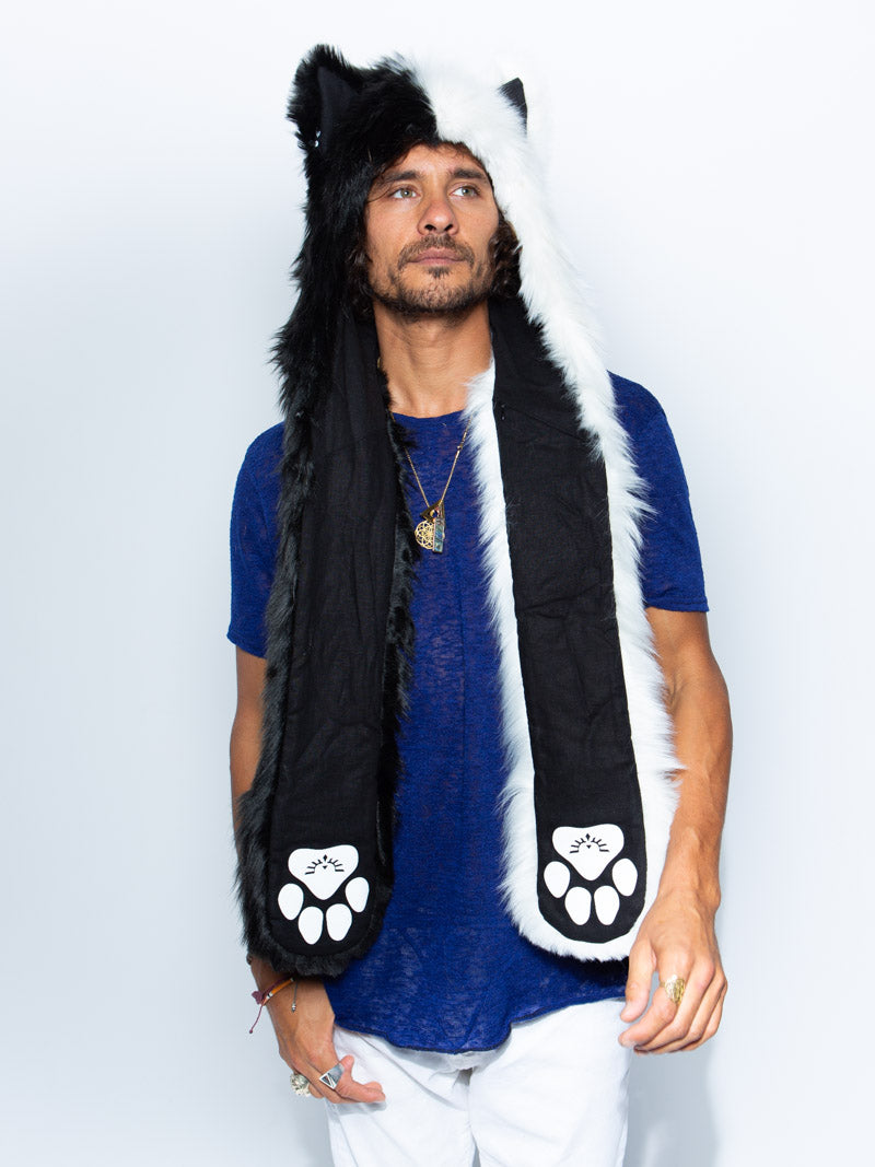 Exterior and Interior View of Moon Wolf SpiritHood 