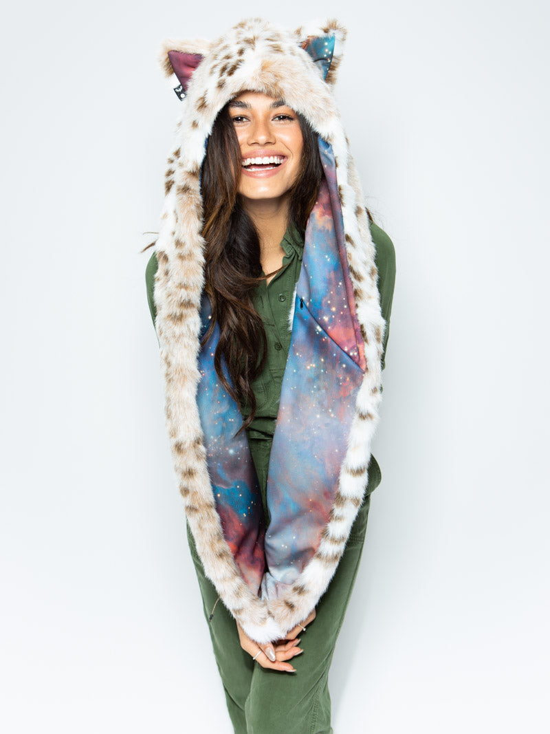 Brown and White Siberian SL Infinity Galaxy CE SpiritHood on Female