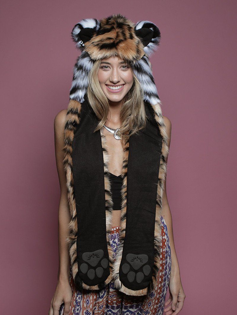 Exterior and Interior View of Limited Edition Tigers Forever SpiritHood 