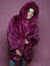 Pink Limited Edition Summer Sunset Faux Fur Coat on Male
